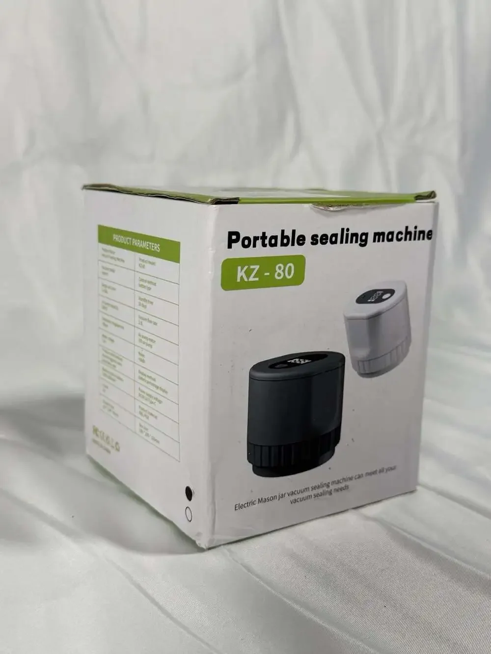 Portable Sealing Machine Electric Mason Jar Vacuum Sealer KZ-80